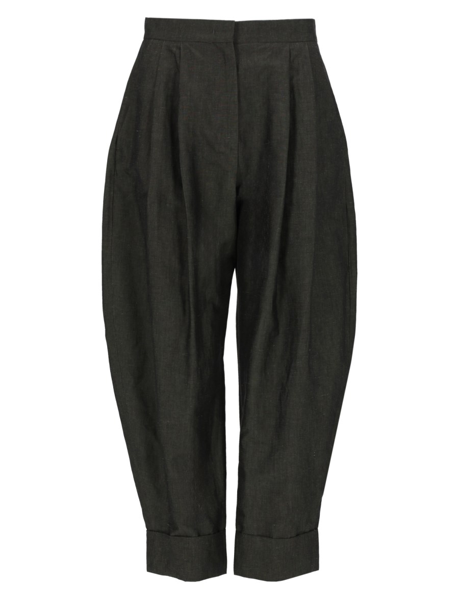 PANTALONE CLOE IN LINO E COTONE