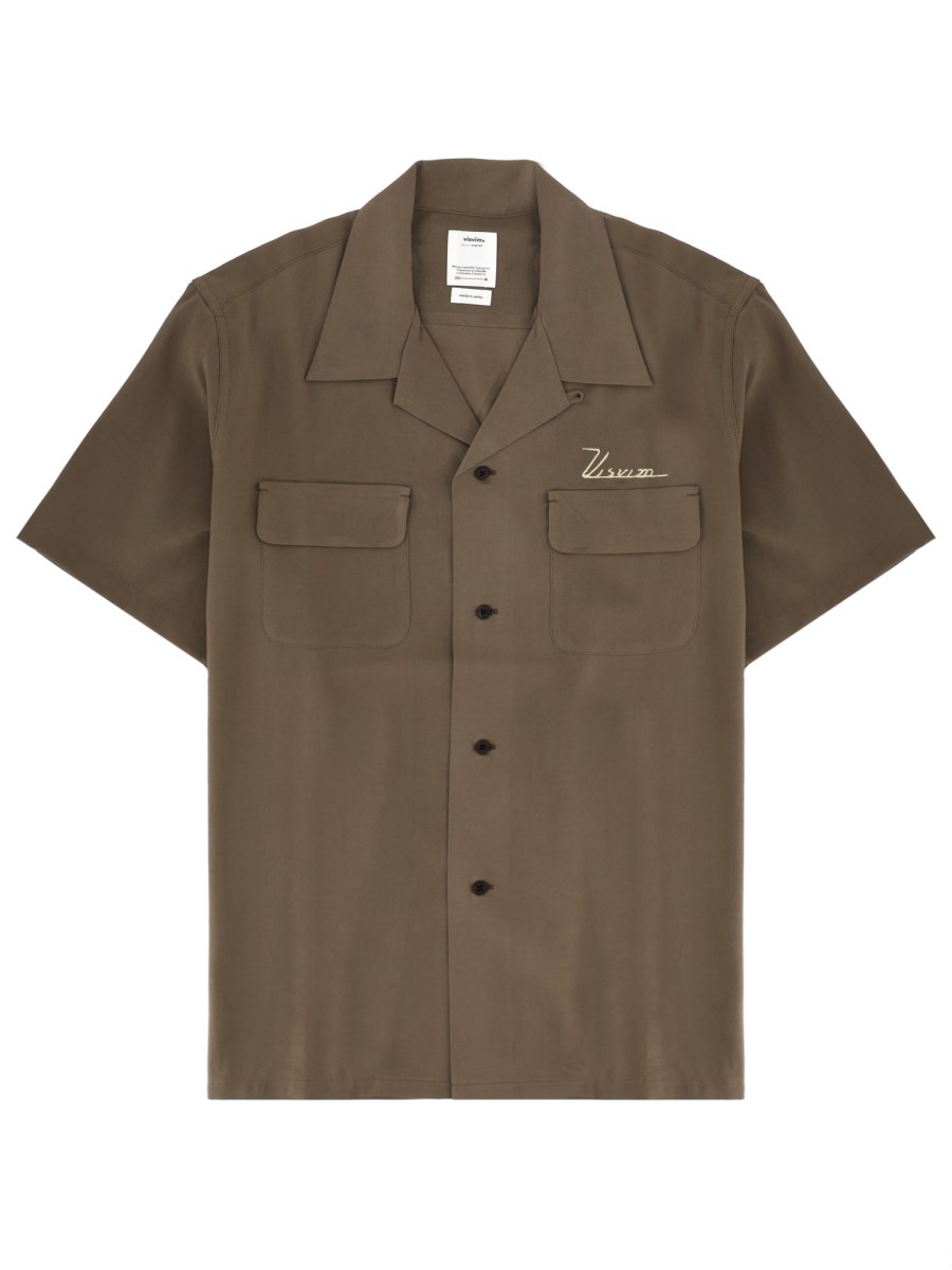 CAMICIA A MANICA CORTA CON LOGO