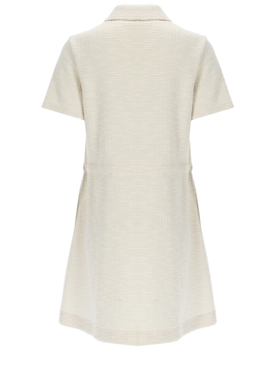 ABITO MIDI CON LOGO E ZIP