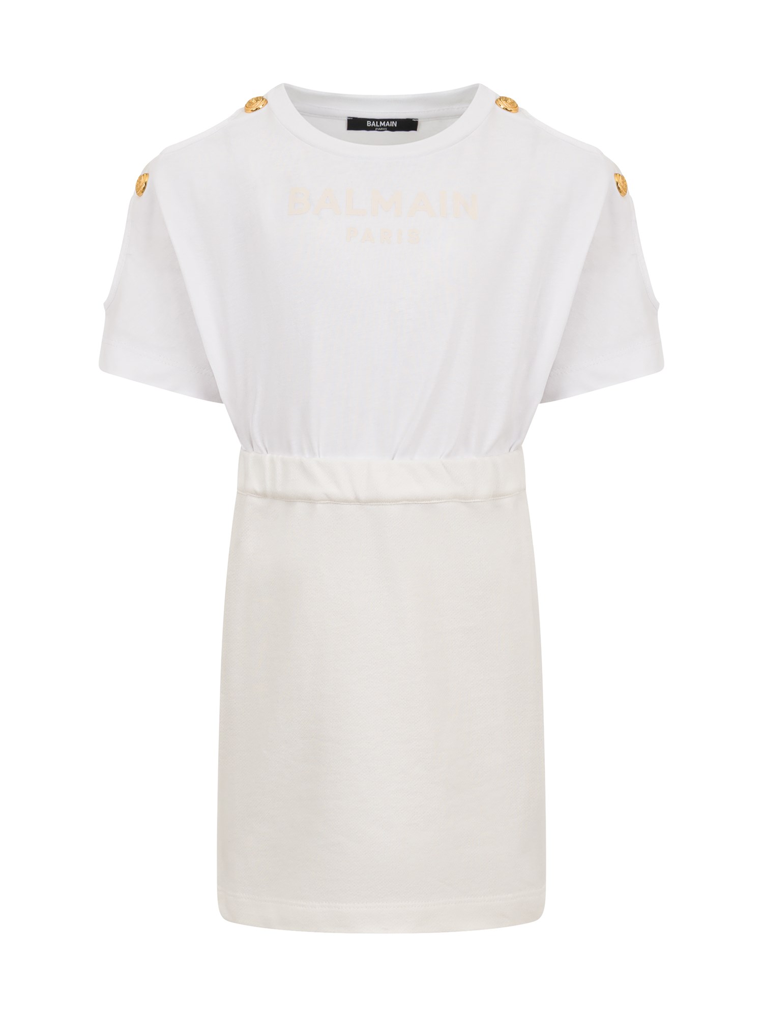 balmain dress with logo