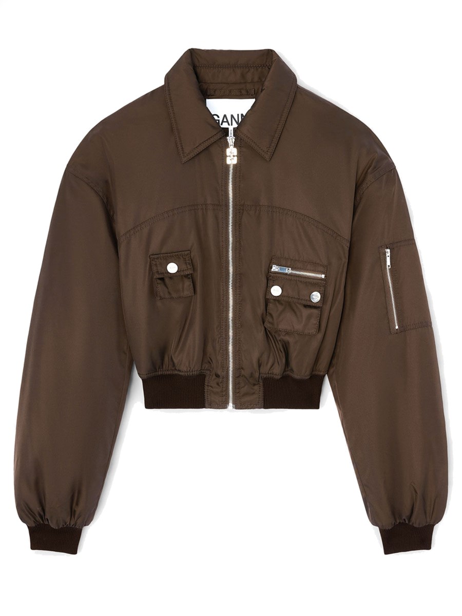 GIUBBOTTO BOMBER IN NYLON DUCHESSE