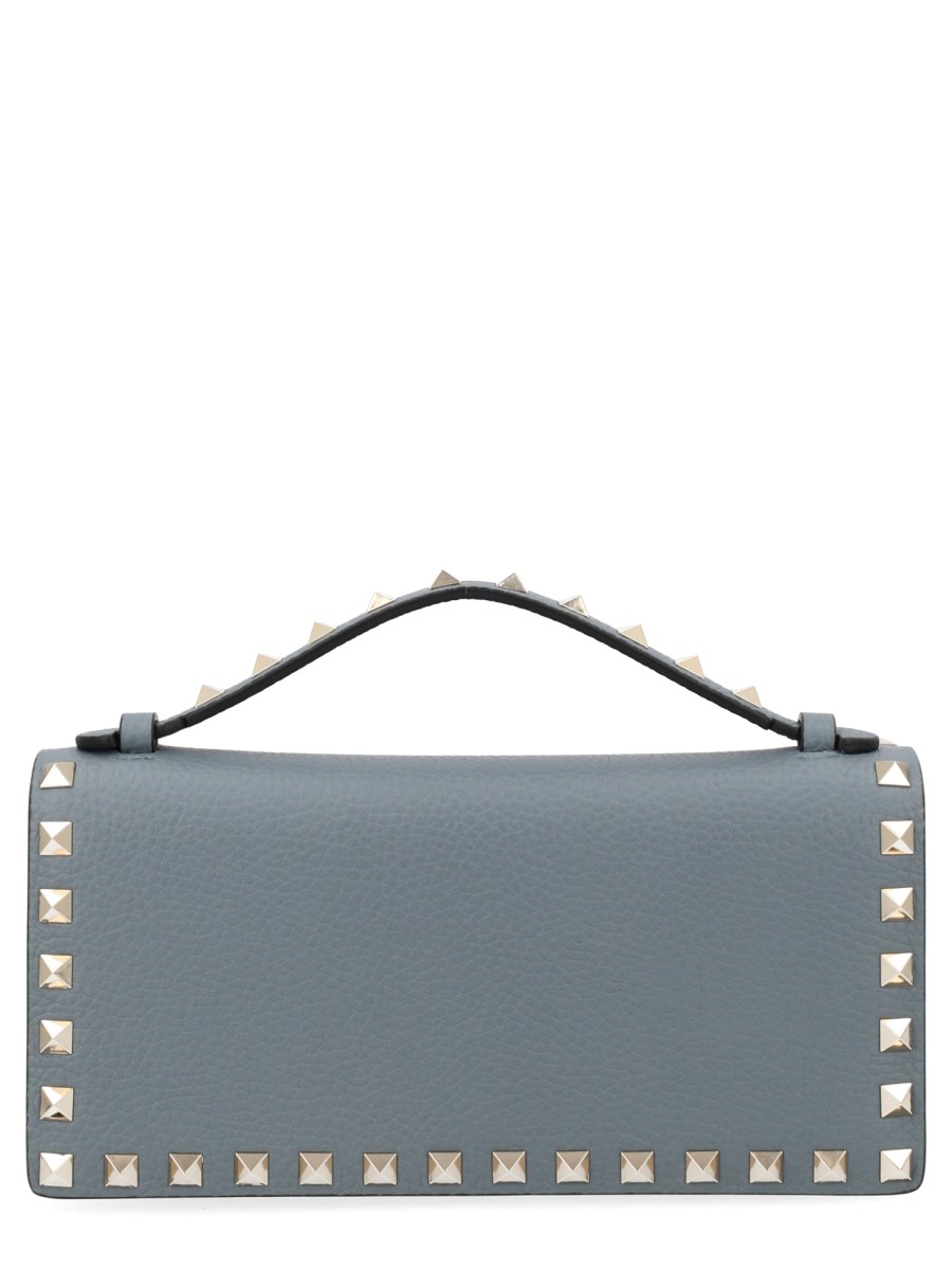 PORTAFOGLIO ROCKSTUD CON CATENA 