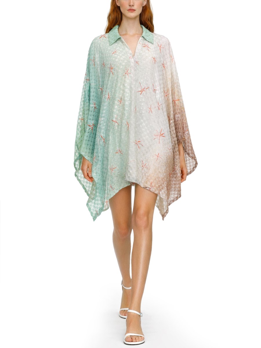 COPRISTUME CORTO IN VISCOSA LAMÉ