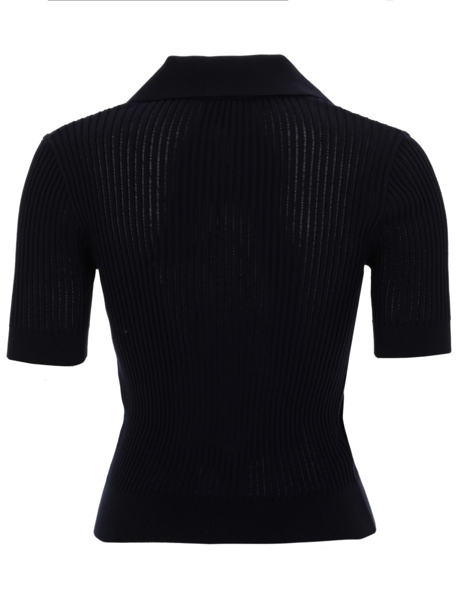 POLO RICAMATA IN COTONE