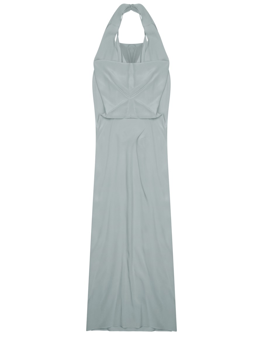 ABITO LUNGO CON SCOLLO