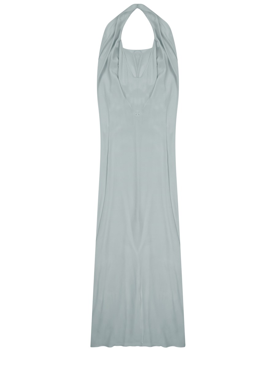 ABITO LUNGO CON SCOLLO