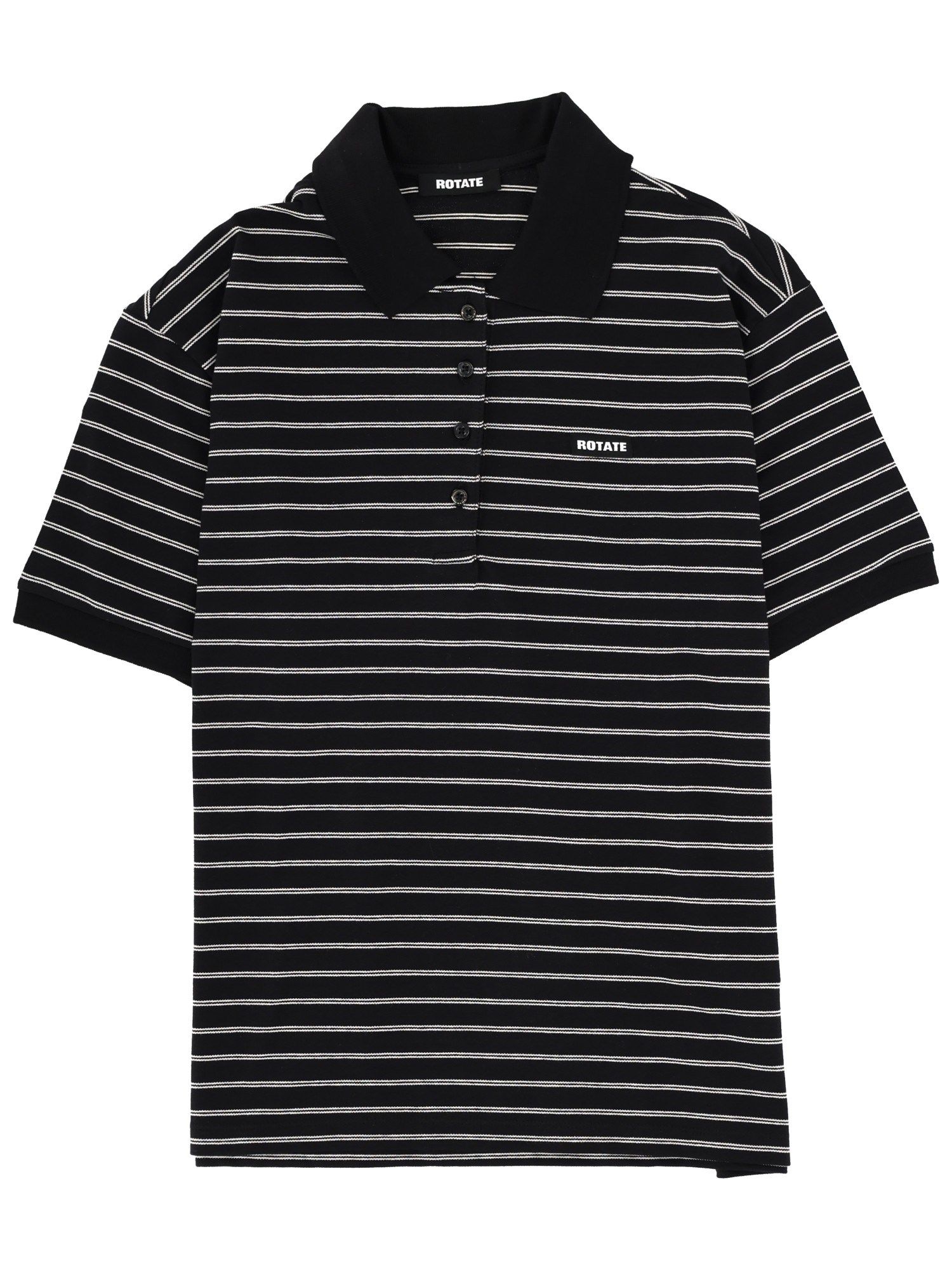 Rotate Birger Christensen Polo With Logo In Black