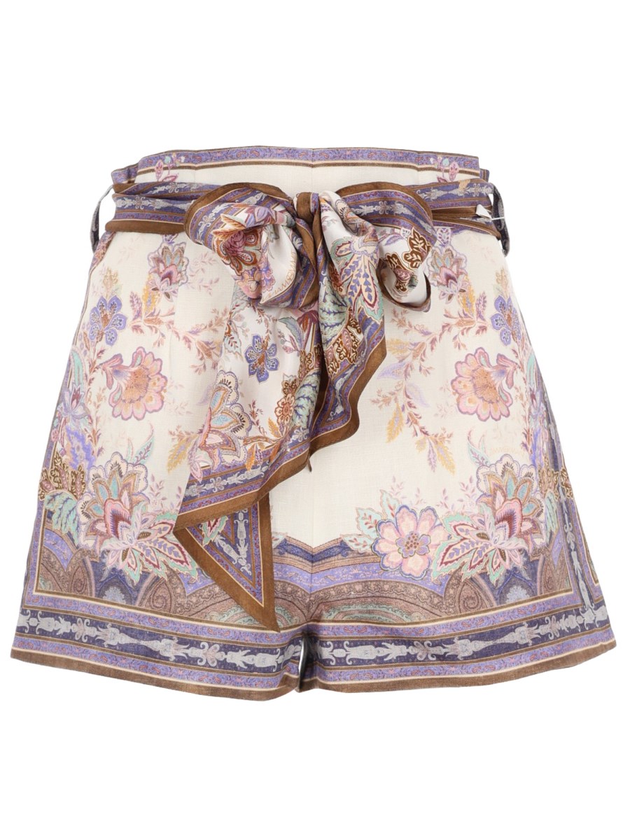 SHORTS CON FOULARD LUNA