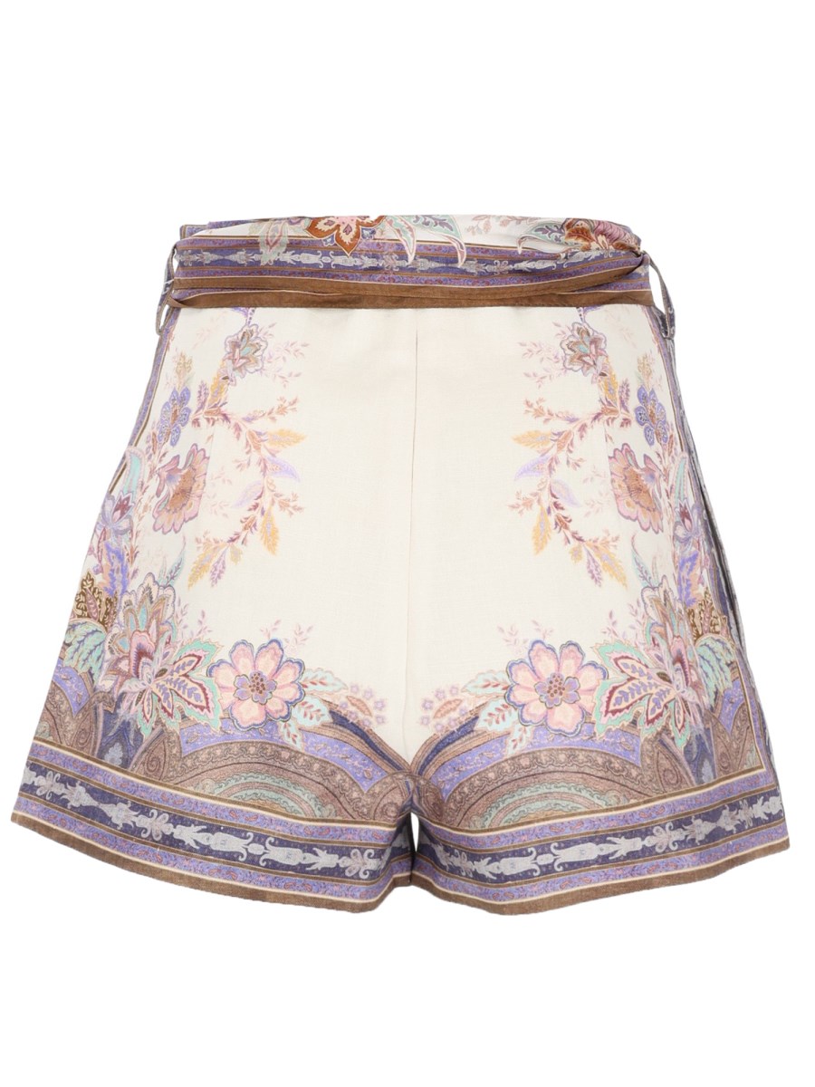 SHORTS CON FOULARD LUNA