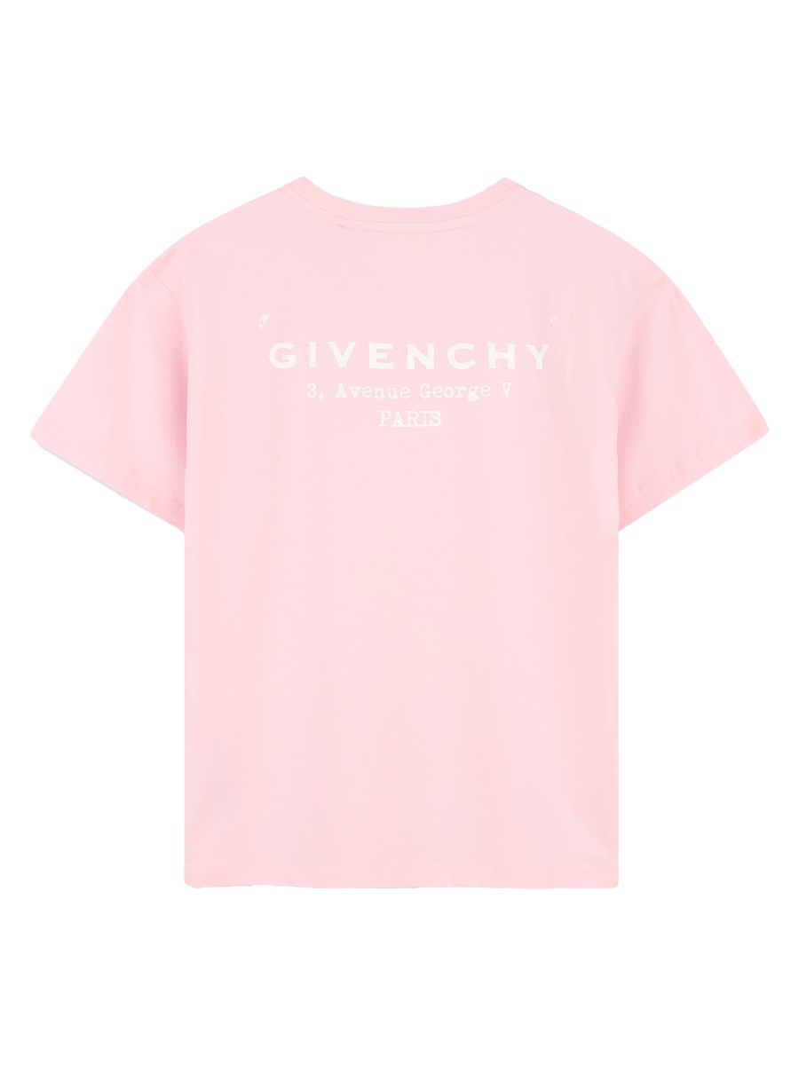 T-SHIRT CON STAMPA SUL RETRO 