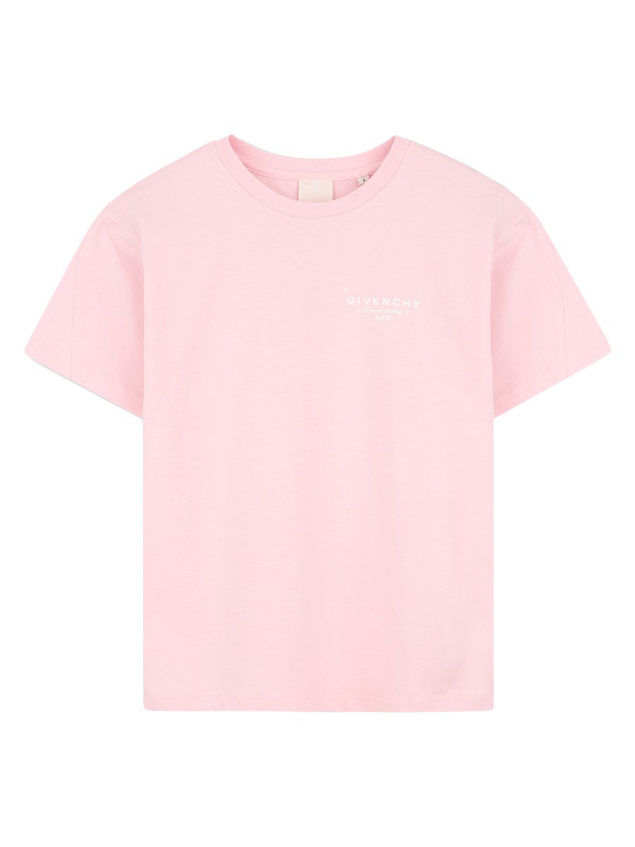 T-SHIRT CON STAMPA SUL RETRO 
