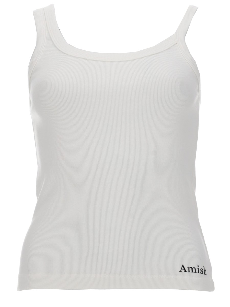 TOP ASYMMETRIC CON MICRO LOGO