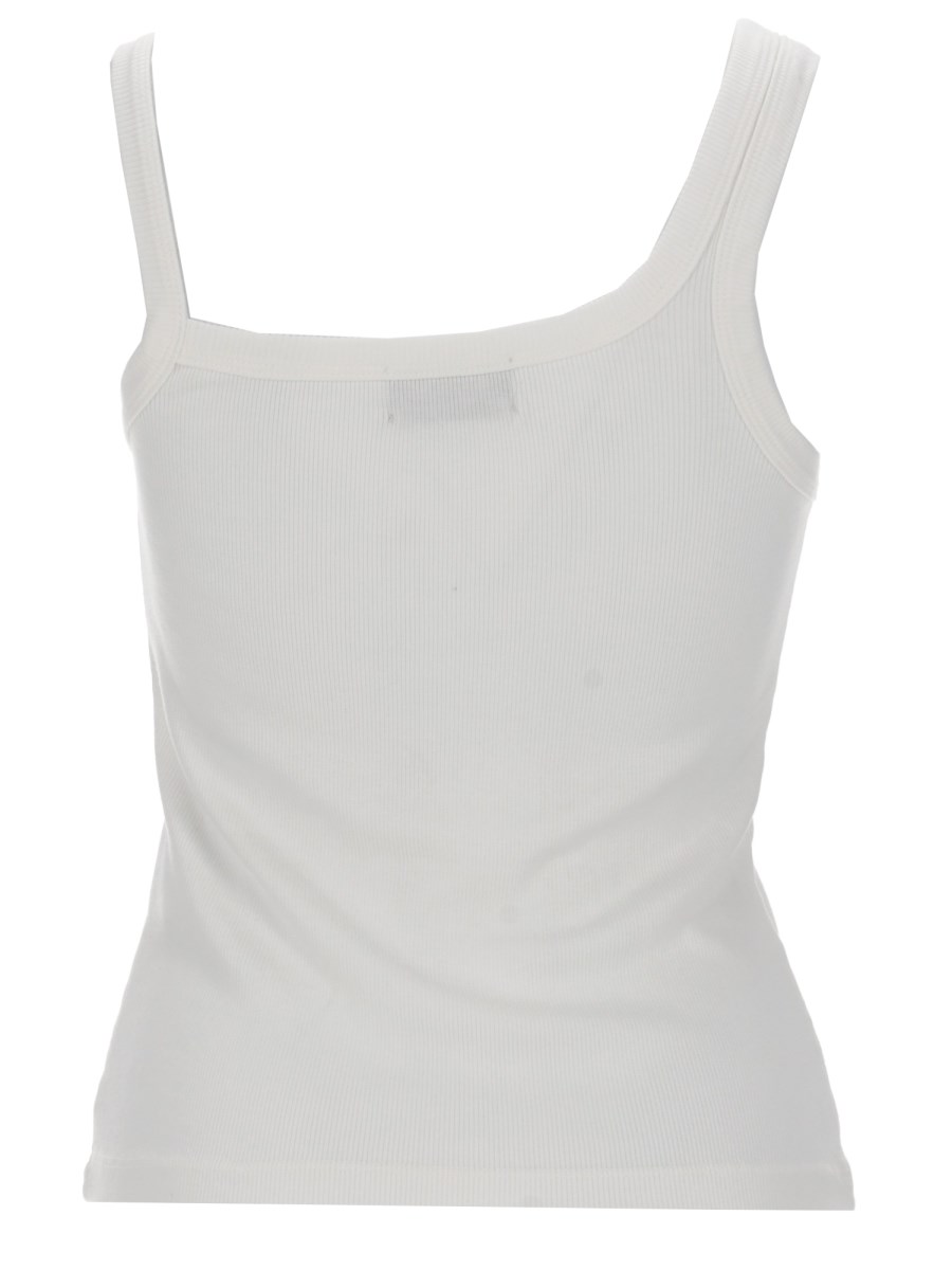 TOP ASYMMETRIC CON MICRO LOGO