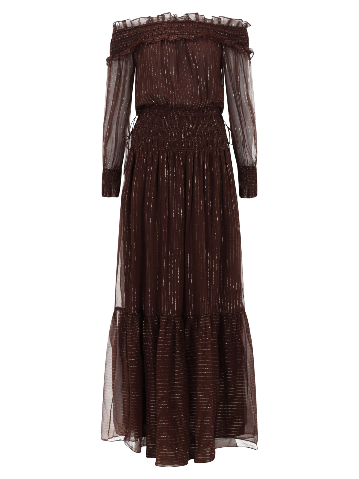 self-portrait dress with ruffles and flounces