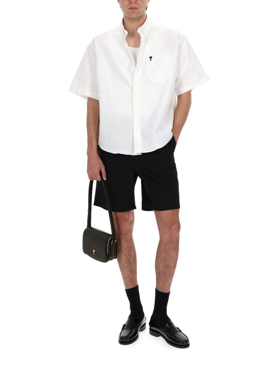 SHORTS ELASTICIZZATI CON LOGO