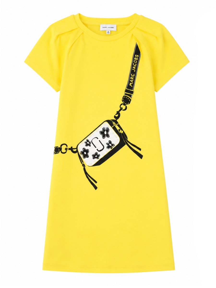 VESTITO CON STAMPA BORSA