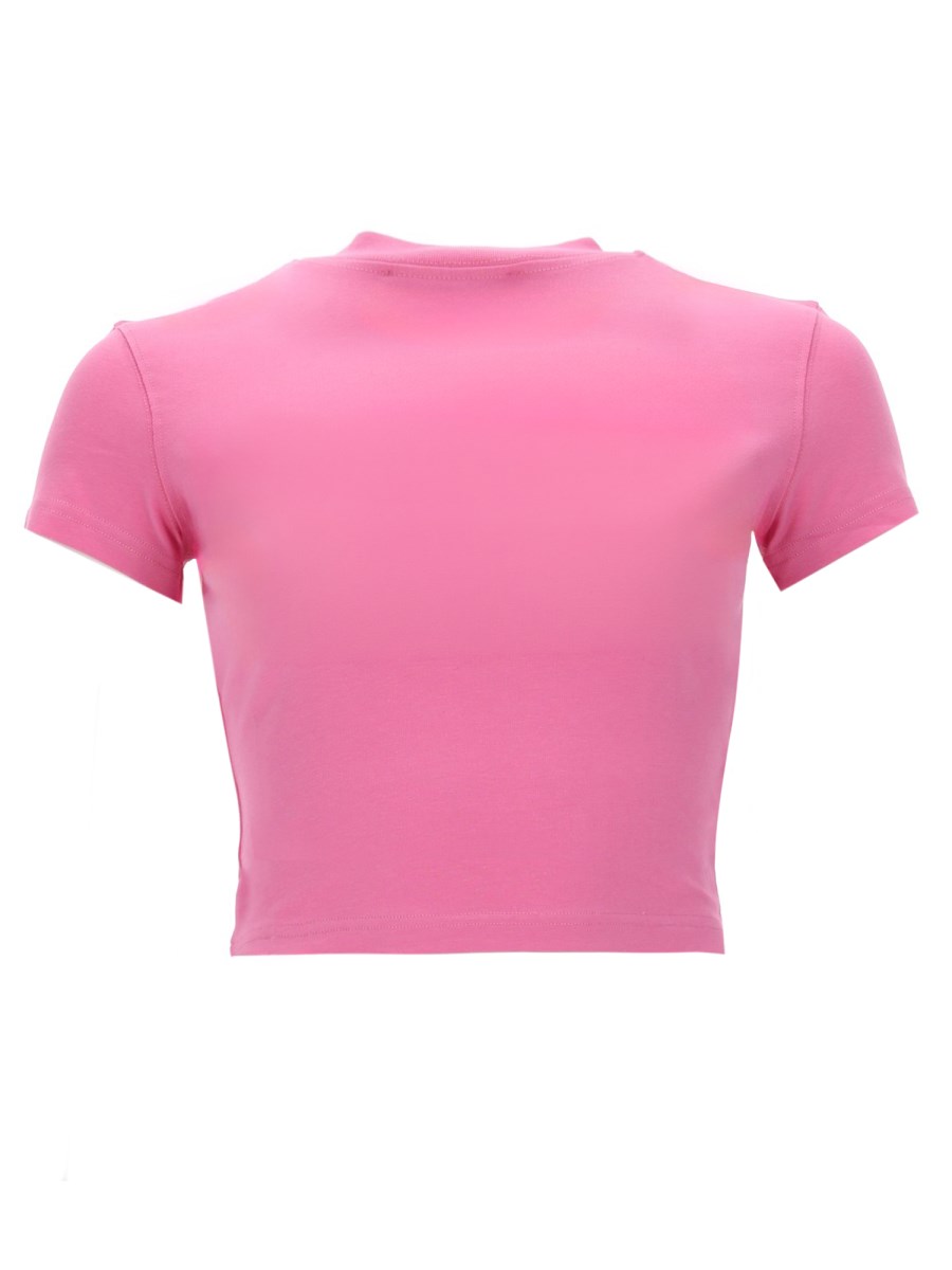 T-SHIRT CON LOGO GLITTERATO