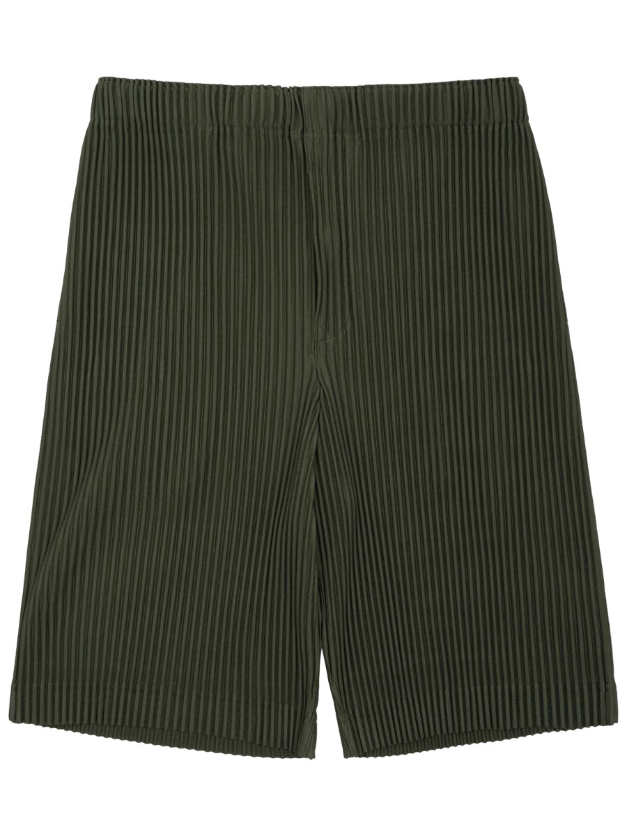 SHORTS PLISSETTATO