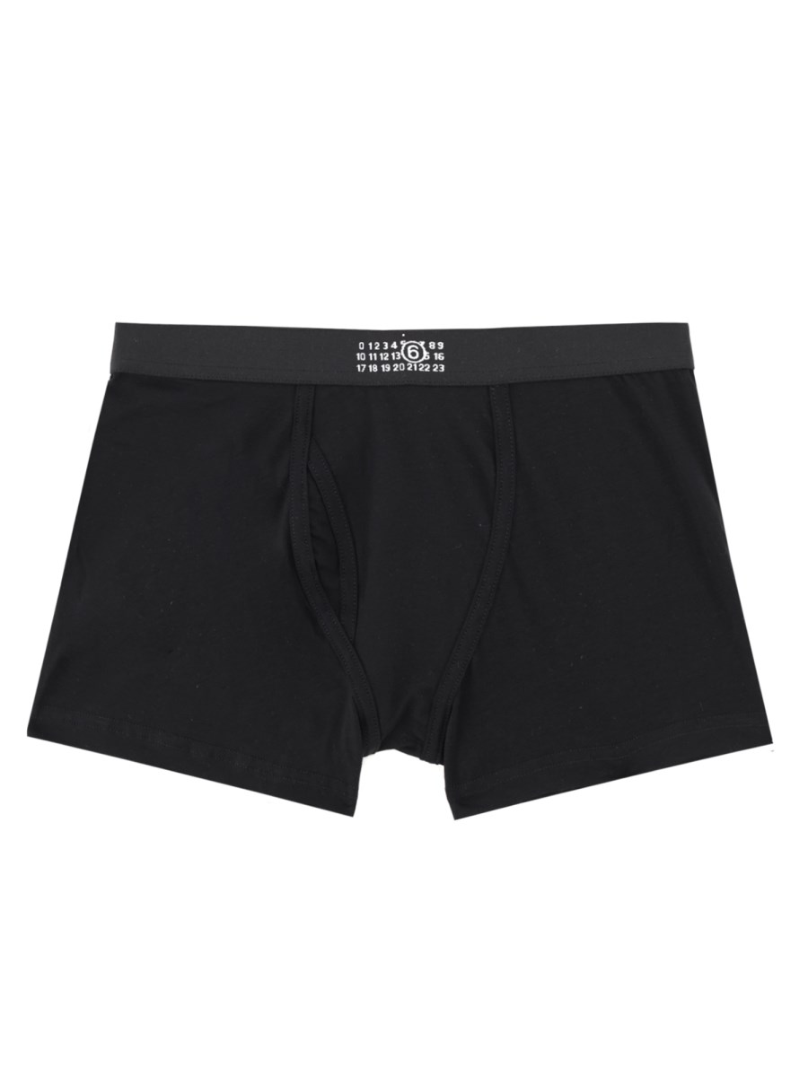 BOXER IN COTONE CON LOGO