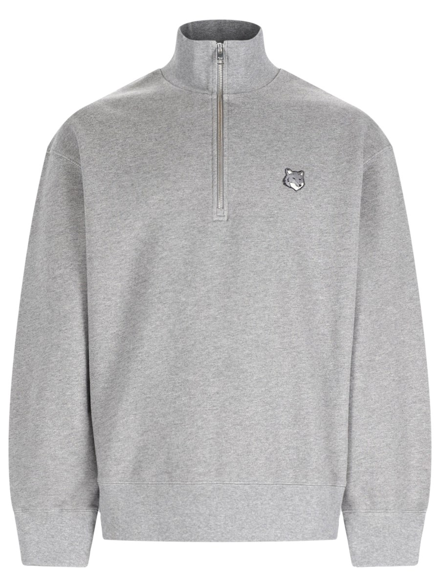 FELPA FOX HEAD CON ZIP