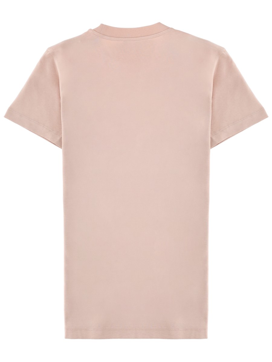 T-SHIRT CON LOGO RICAMATO