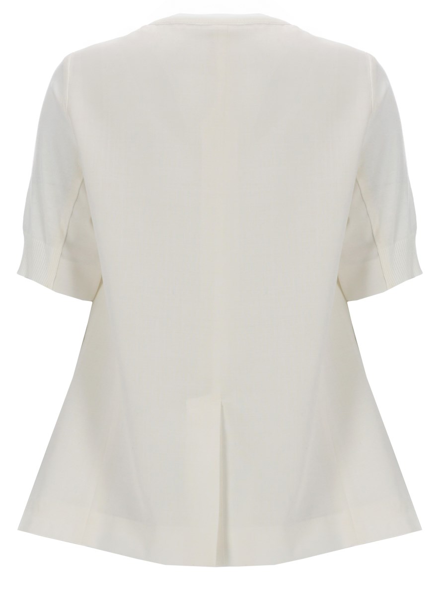 MAGLIA IN LANA E COTONE