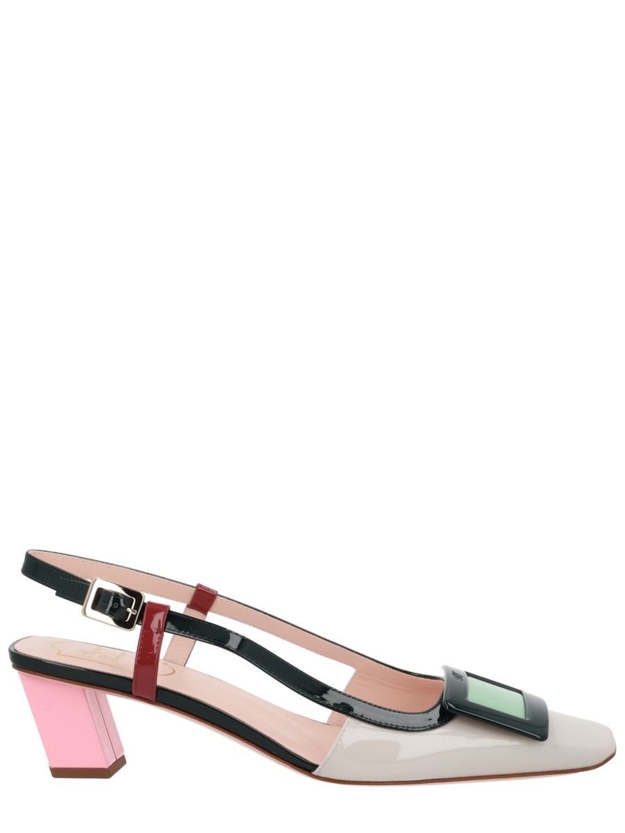 DÉCOLLETÉ SLINGBACK LACQUERED