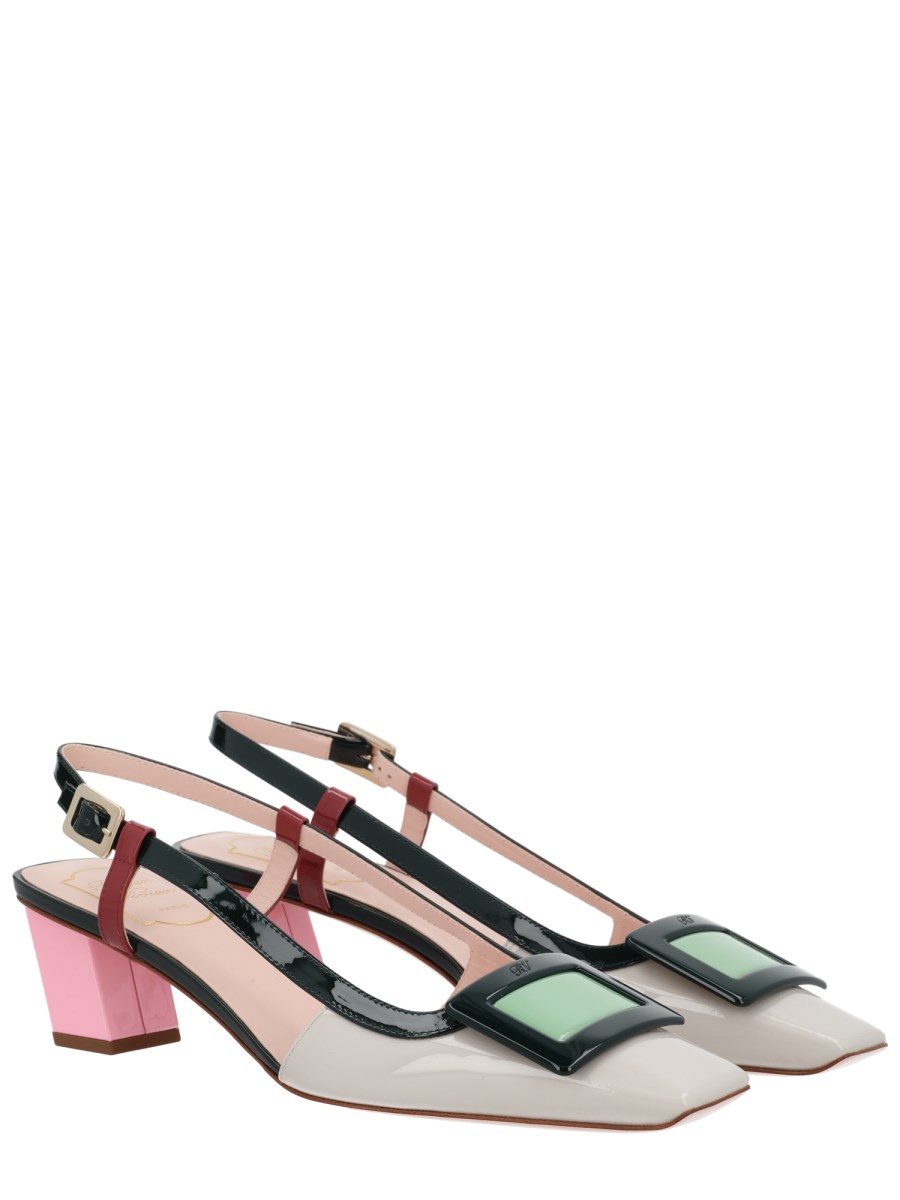 DÉCOLLETÉ SLINGBACK LACQUERED