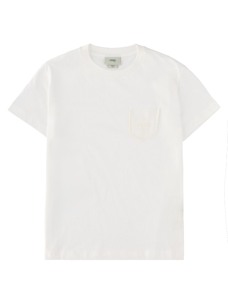 T-SHIRT CON TASCHINO