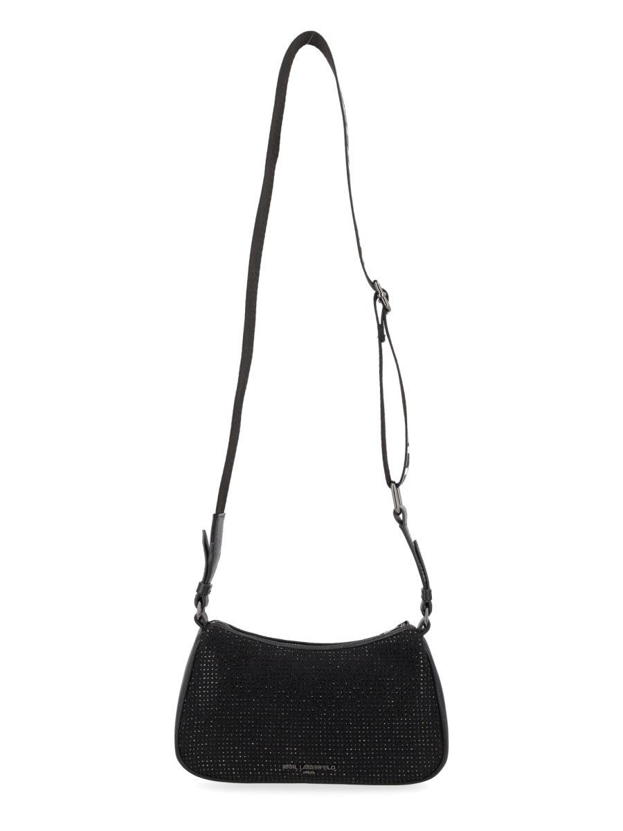 BORSA A TRACOLLA CON STRASS