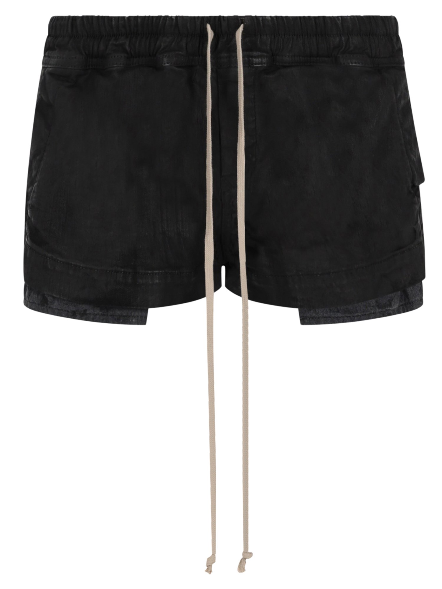 rick owens drkshdw denim shorts