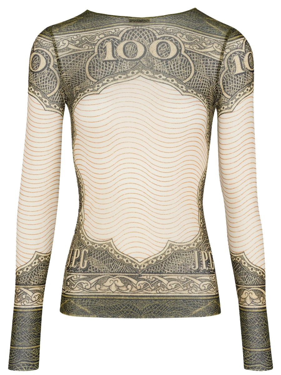 TOP CON STAMPA CARTOUCHE