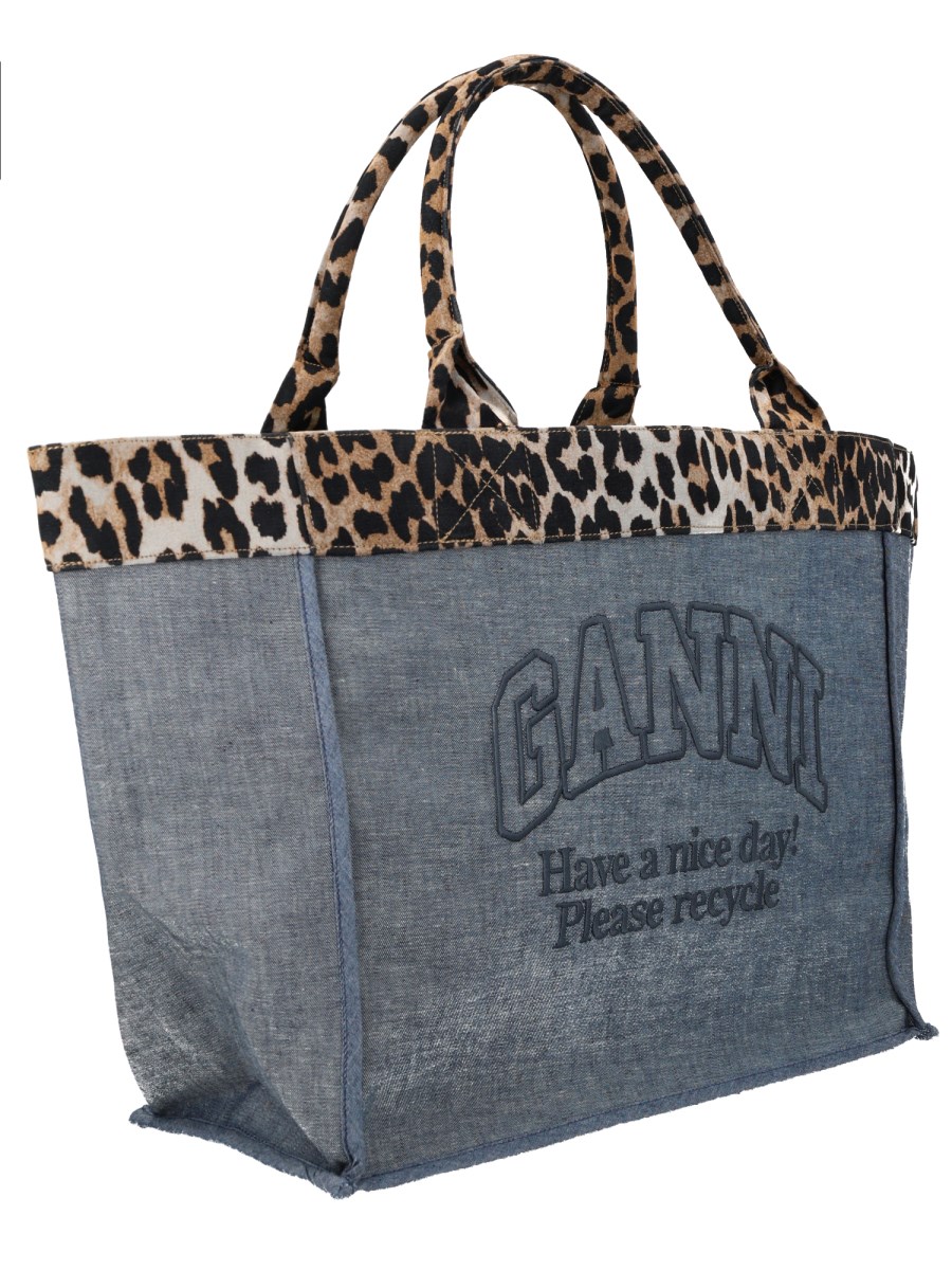 BORSA TOTE CON LOGO