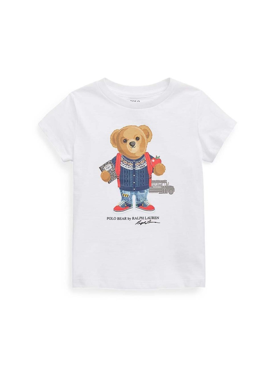T-SHIRT CON LOGO SCHOOL BEAR