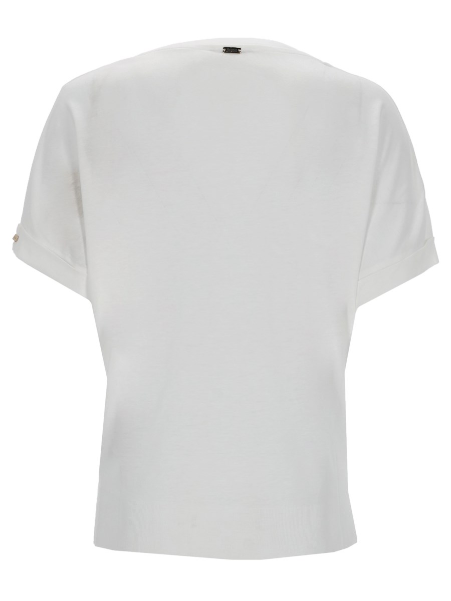 T-SHIRT IN MISTO COTONE