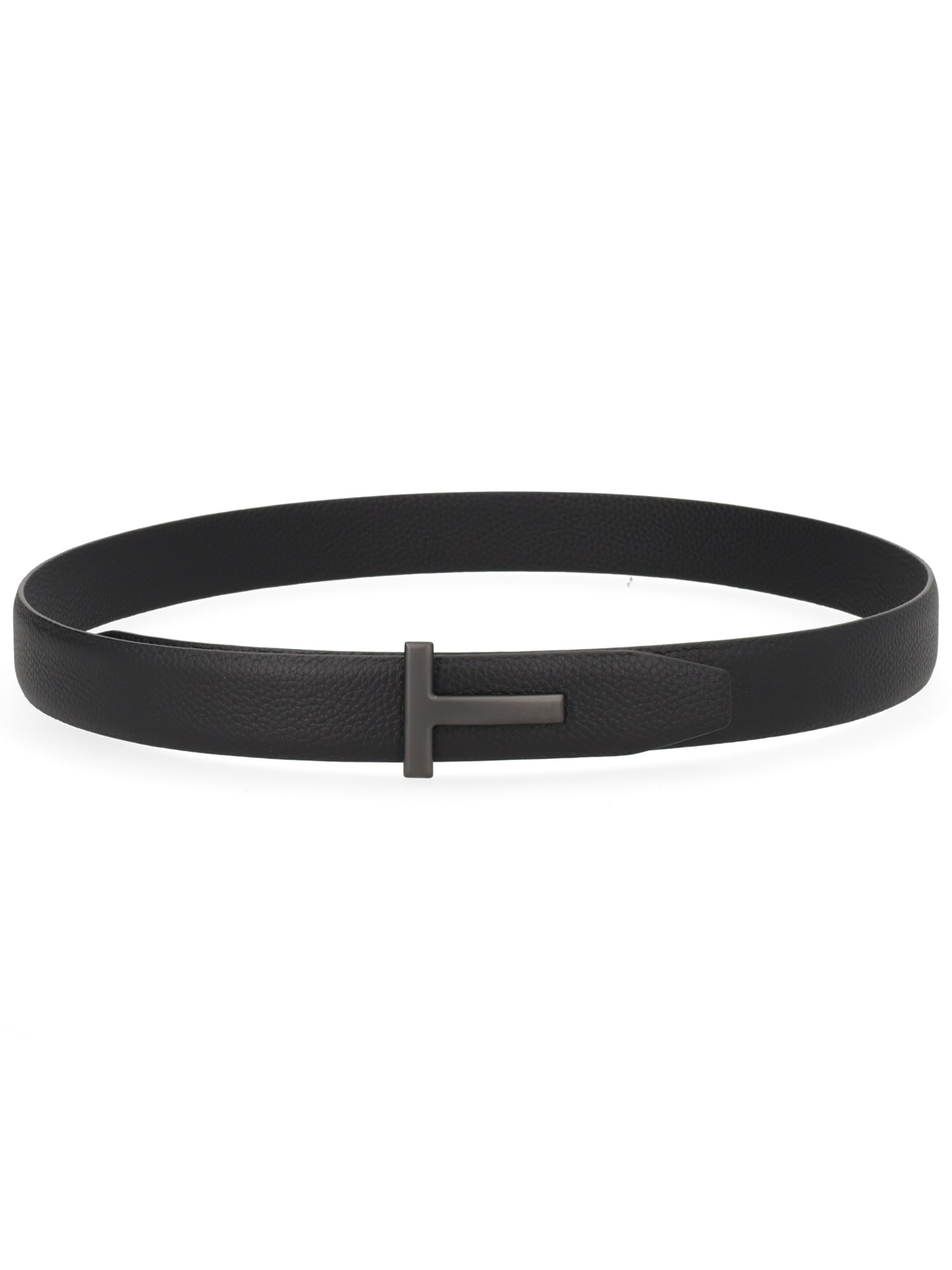 tom ford belt with buckle "t"