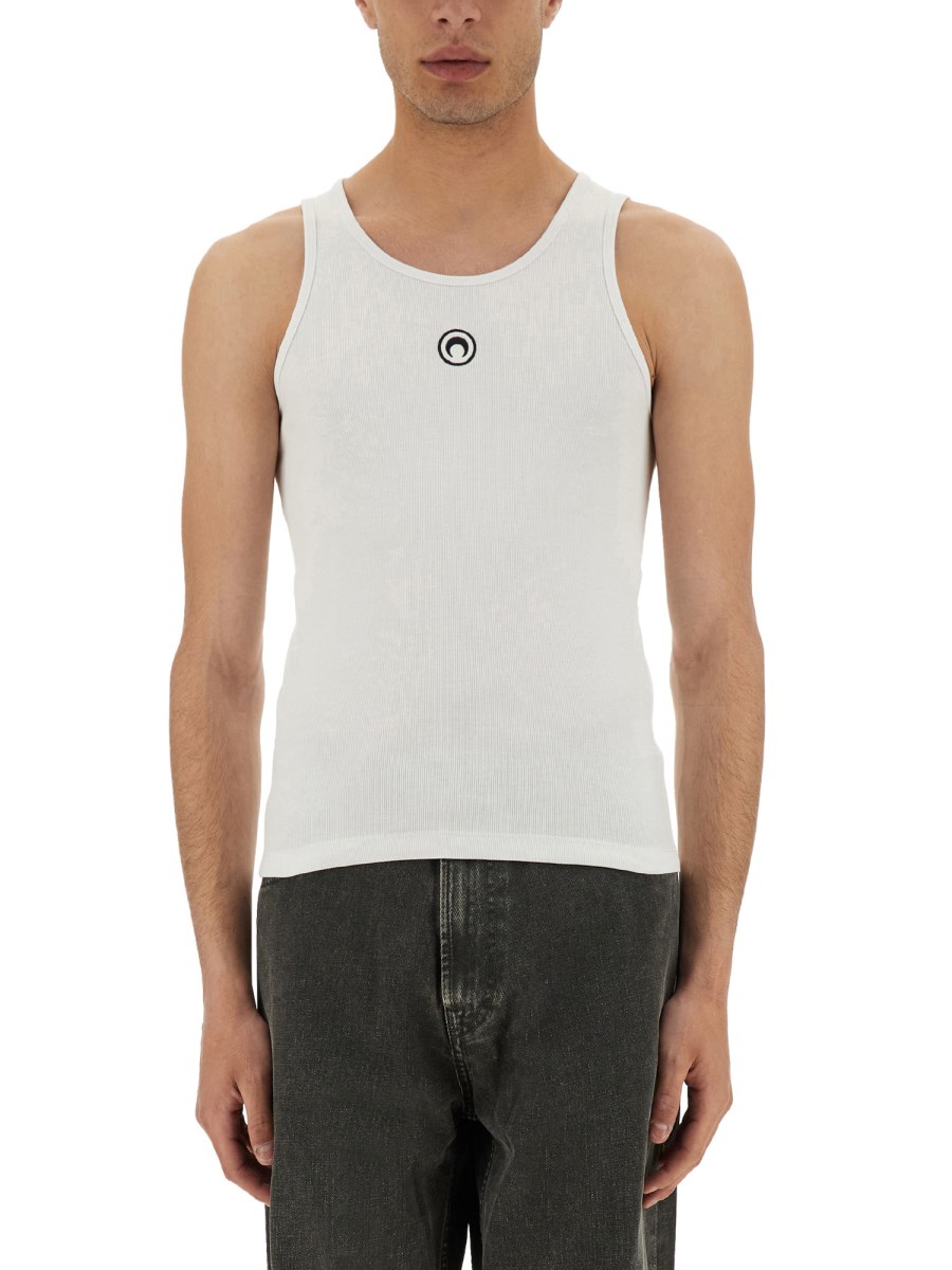 TANK TOP A COSTINE CON LOGO MOON 