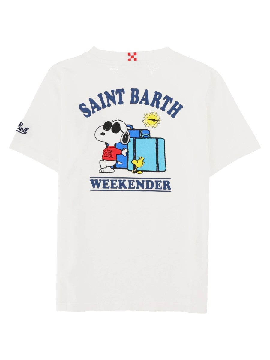 T-SHIRT CON STAMPA SUL RETRO