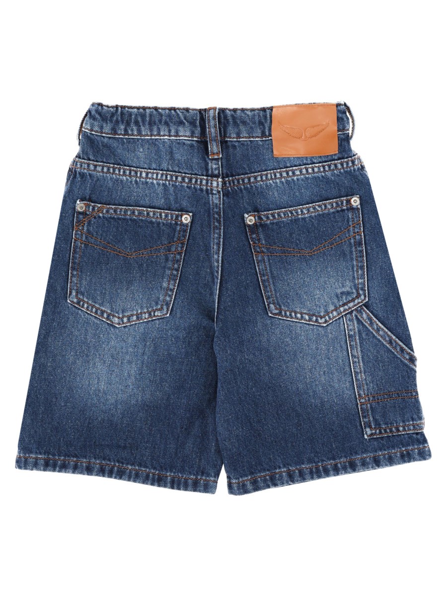SHORTS IN DENIM