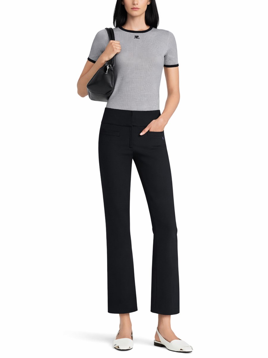 T-SHIRT SIGNATURE CONTRAST