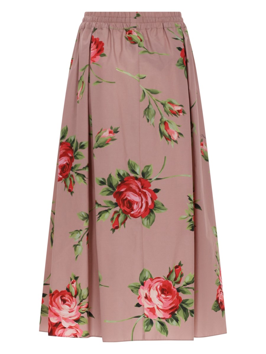 GONNA MIDI CON STAMPA