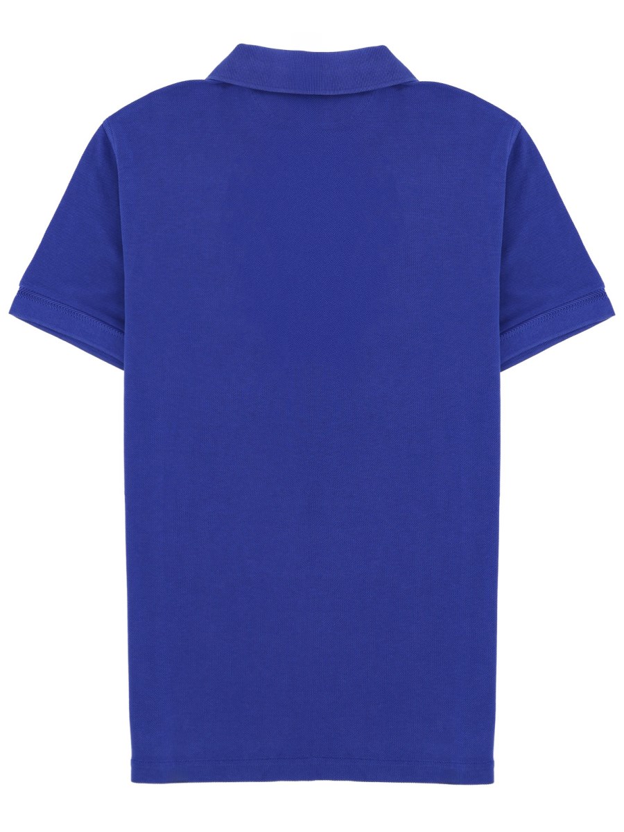 POLO IN LYOCELL E COTONE