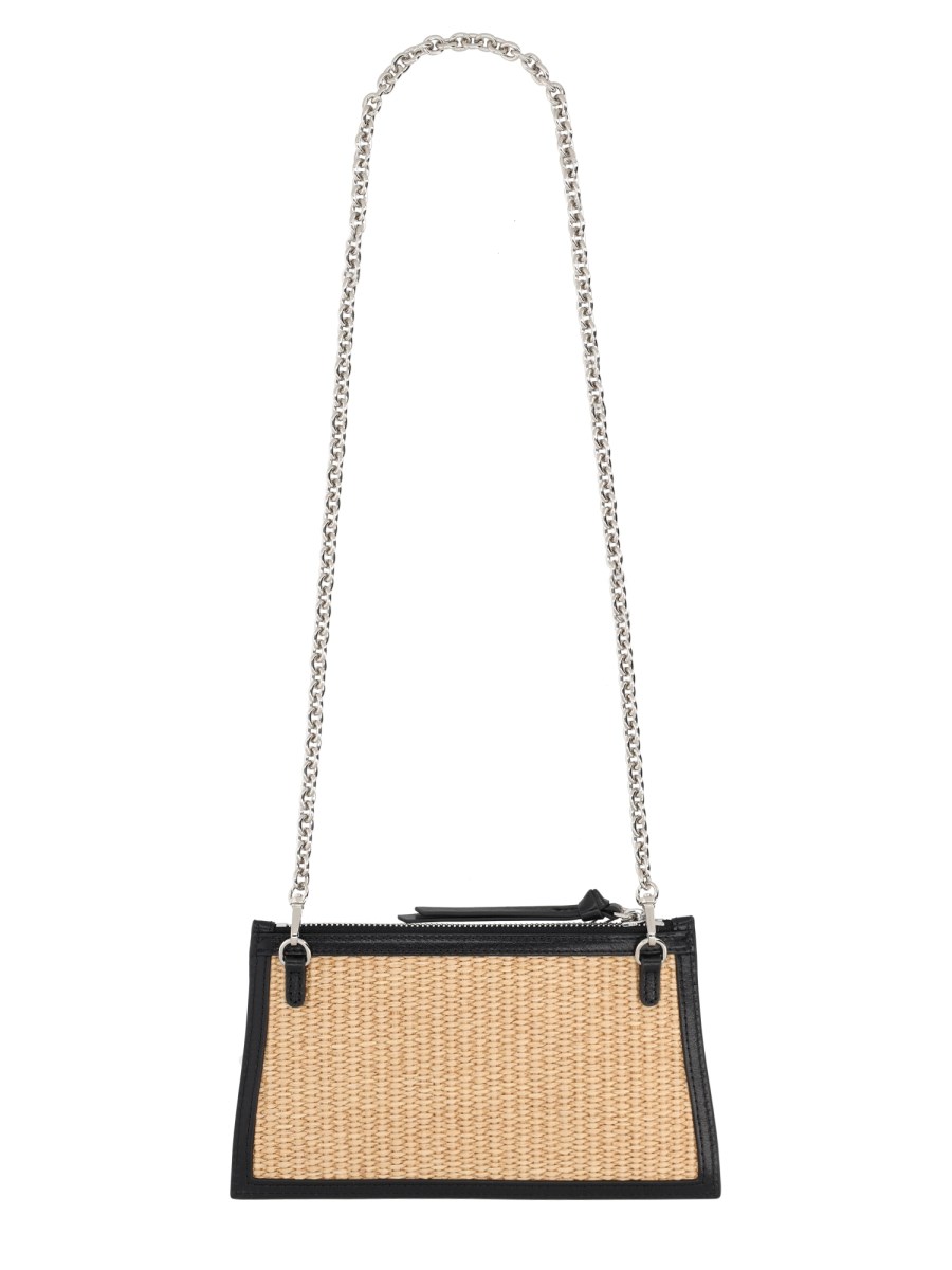 BORSA CLUTCH FLAT SMALL INTRECCIATA