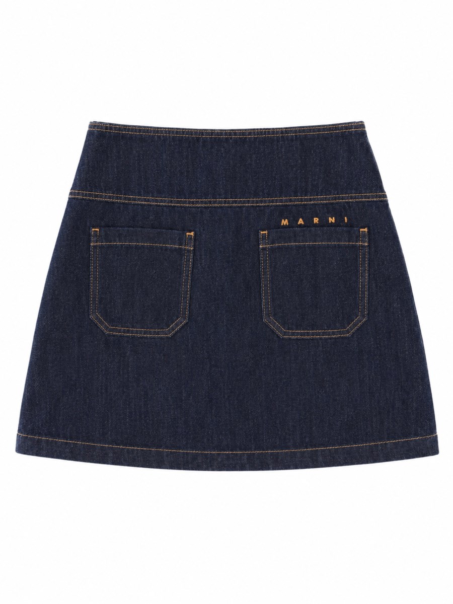 MINIGONNA IN DENIM