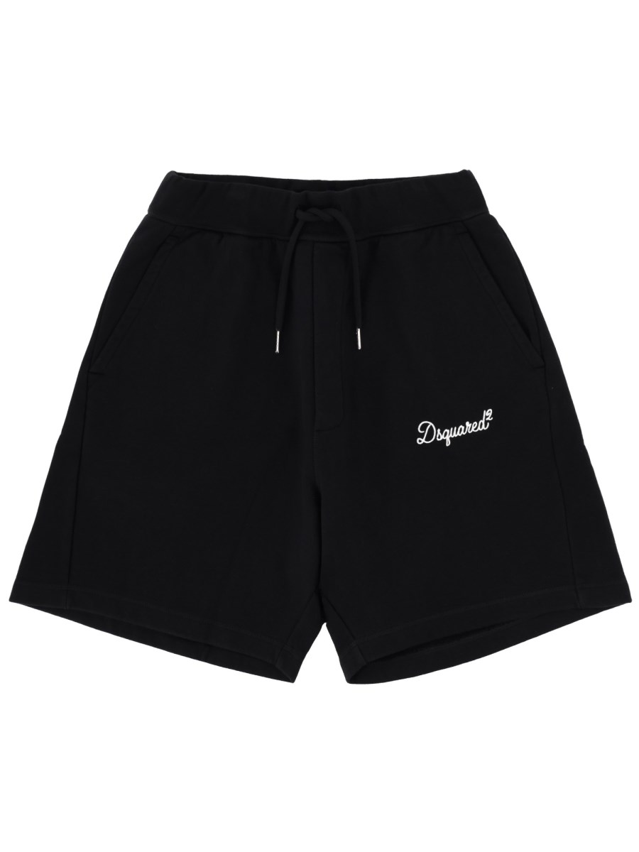 SHORTS CON RICAMO LOGO