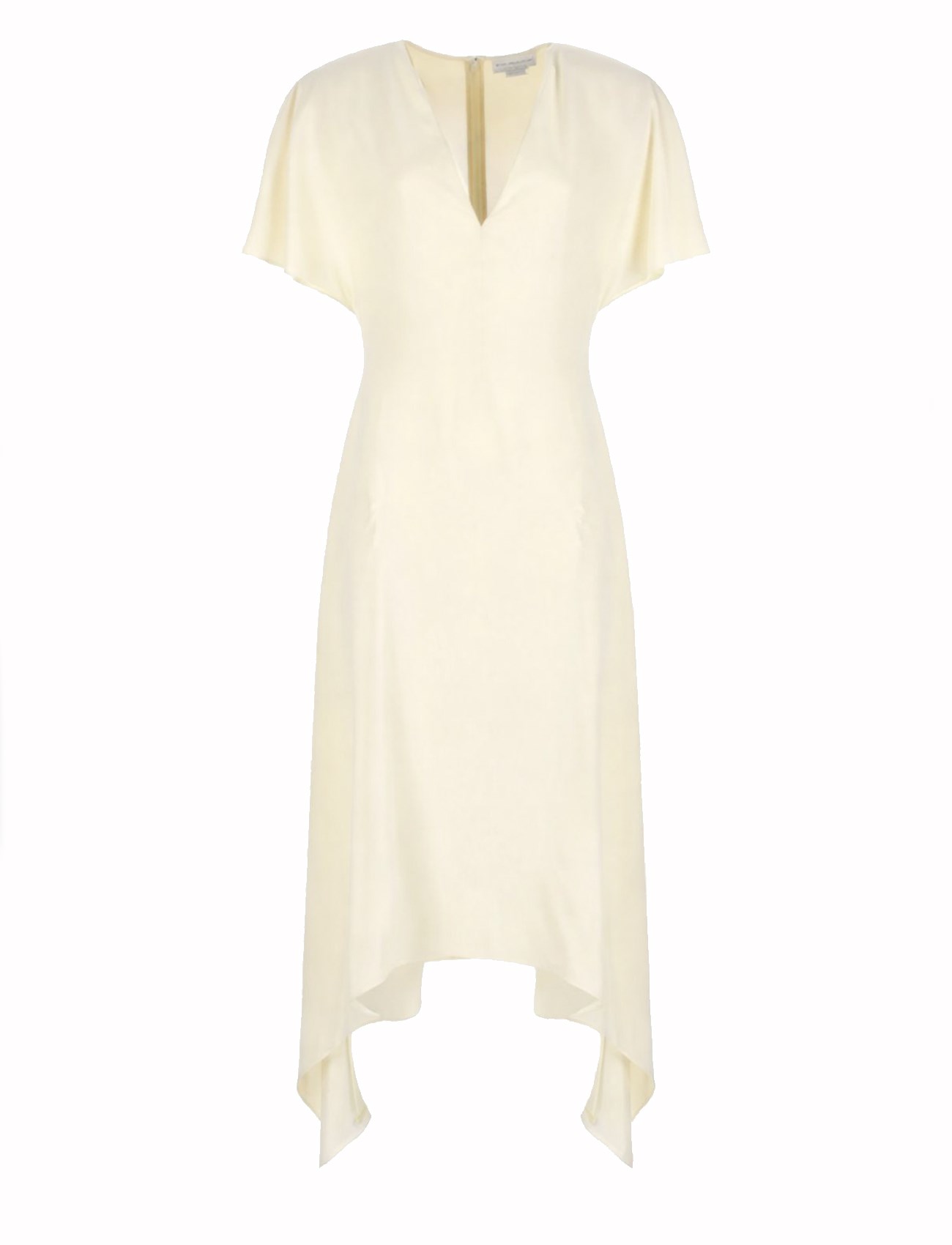 stella mccartney v-neck midi dress