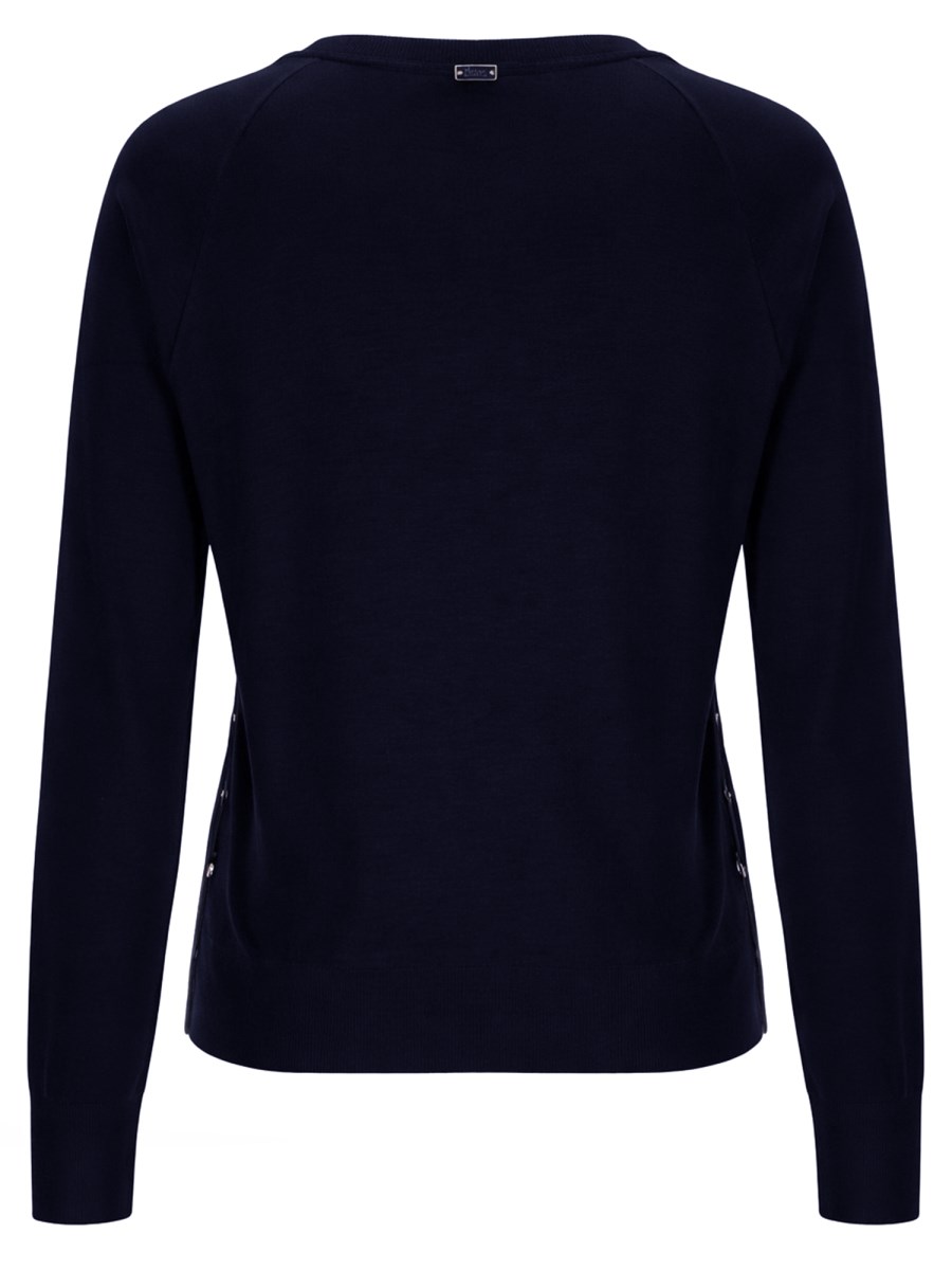 MAGLIA CON BOTTONI LATERALI