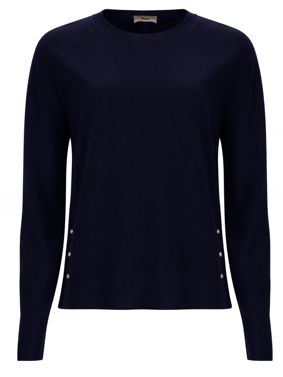 MAGLIA CON BOTTONI LATERALI