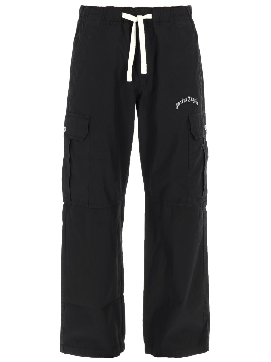PANTALONE CARGO CURVED LOGO