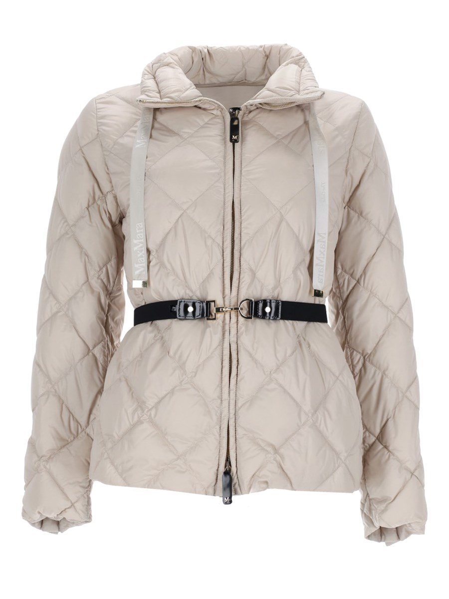 GIACCA TRAPUNTATA CON CINTURA